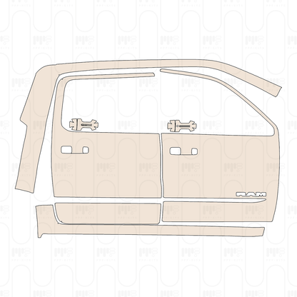 Pre-Cut PPF RAM Trucks 1500 Crew Cab Limited 2025