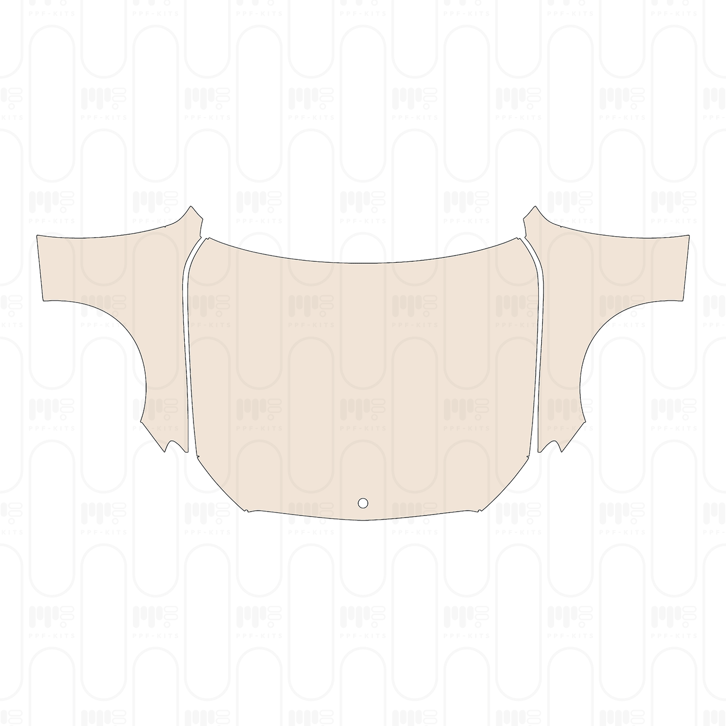 Hood+Fender for standing marker