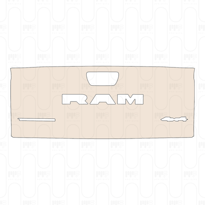 Pre-Cut PPF RAM Trucks 1500 Crew Cab Tungsten 2026