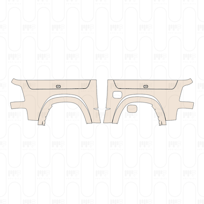 Pre-Cut PPF RAM Trucks 1500 Crew Cab Tungsten 2026