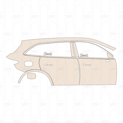 (right) Door+Rear Fender