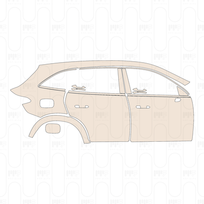 (right) Door+Rear Fender