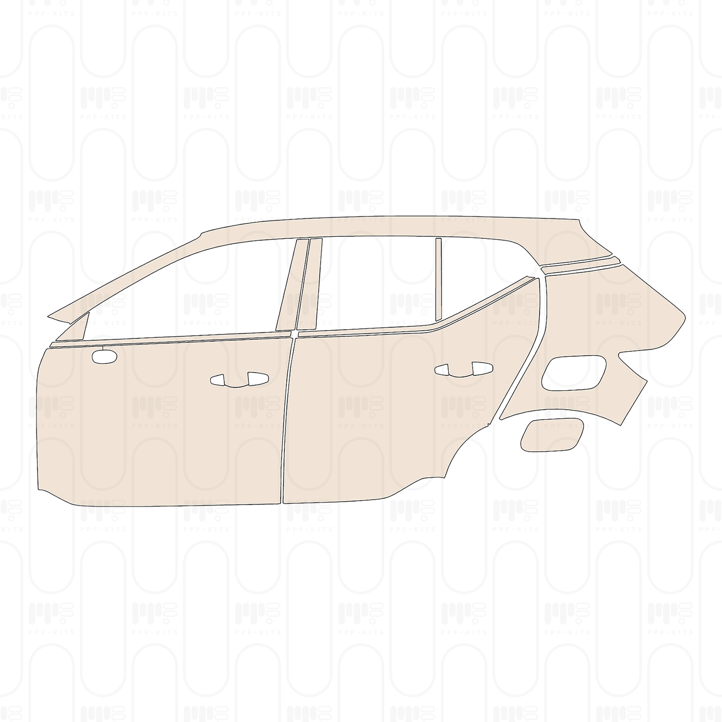 (left) Door+Rear Fender