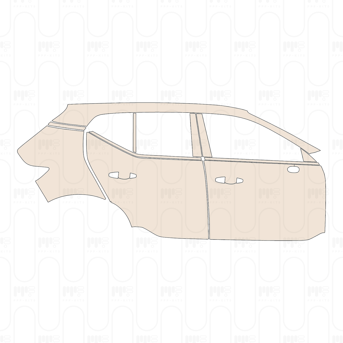 (right) Door+Rear Fender