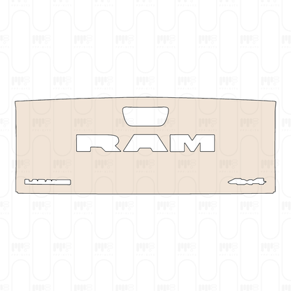 Pre-Cut PPF RAM Trucks 2500 Crew Cab Laramie 2025
