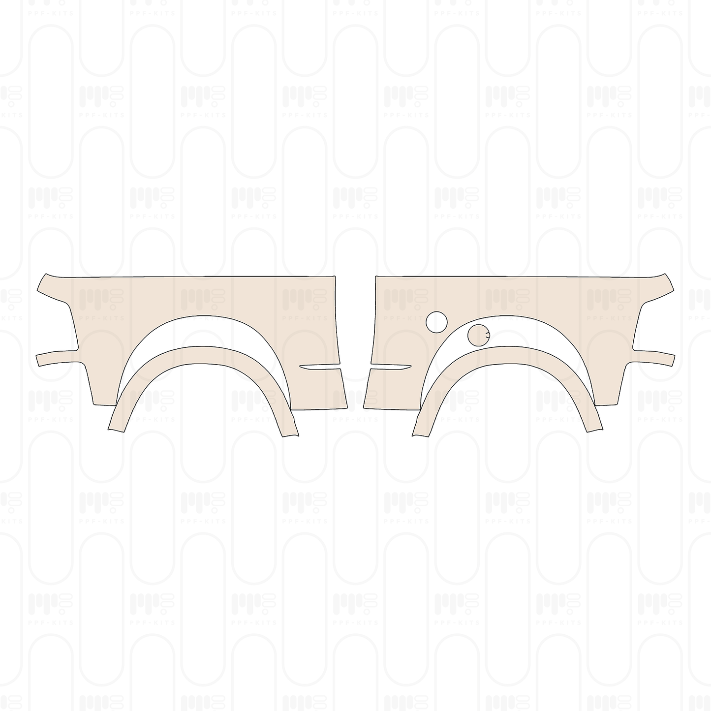 Pre-Cut PPF RAM Trucks 3500 Limited 2025