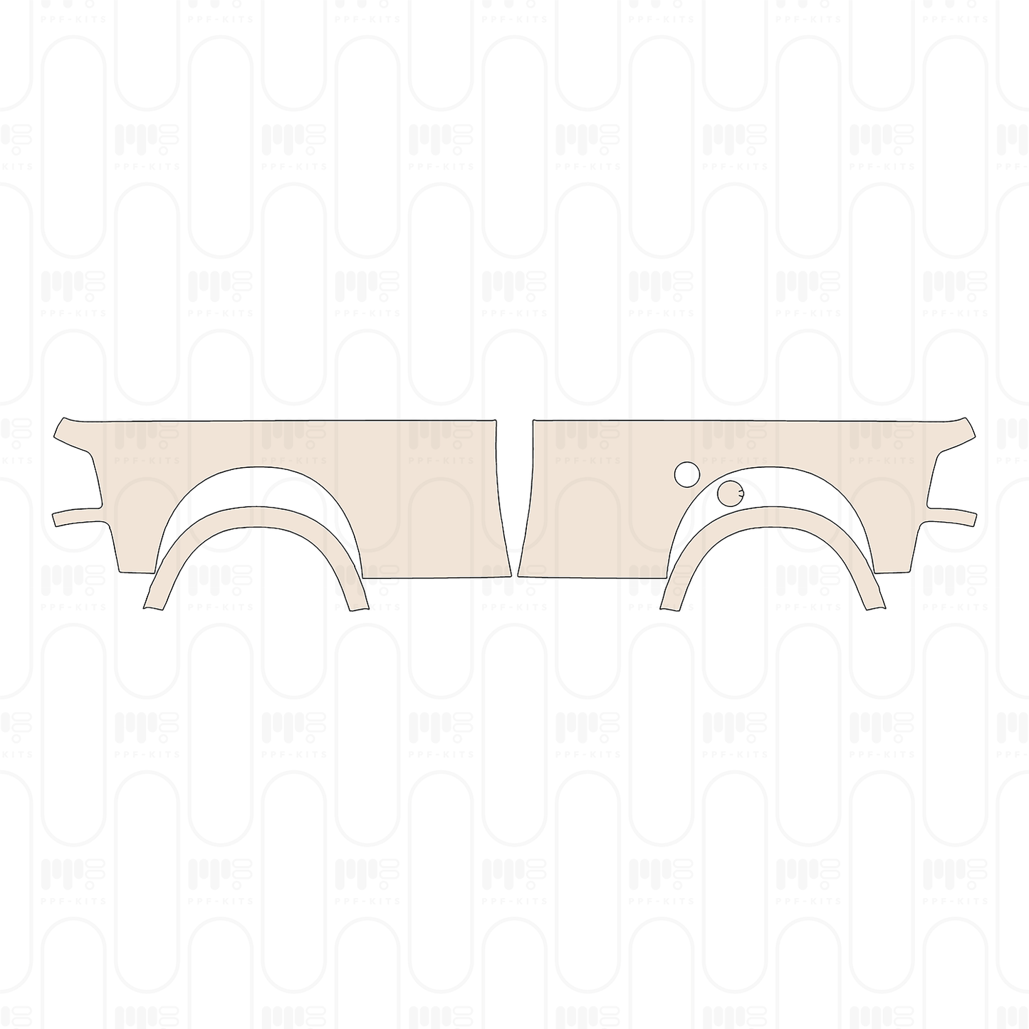 Pre-Cut PPF RAM Trucks 3500 Limited Longhorn 2025