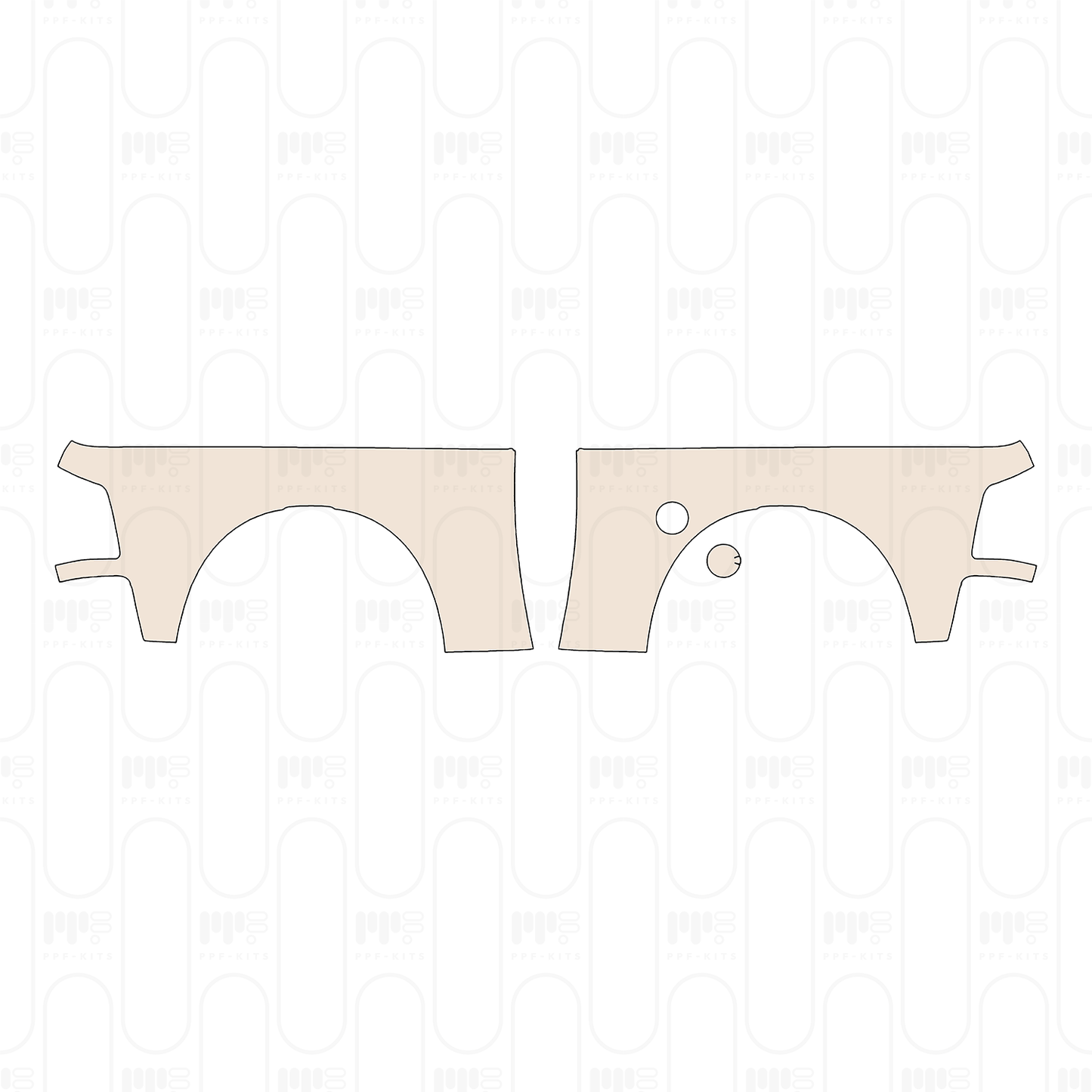 Pre-Cut PPF RAM Trucks 2500 Crew Cab Power Wagon 2025