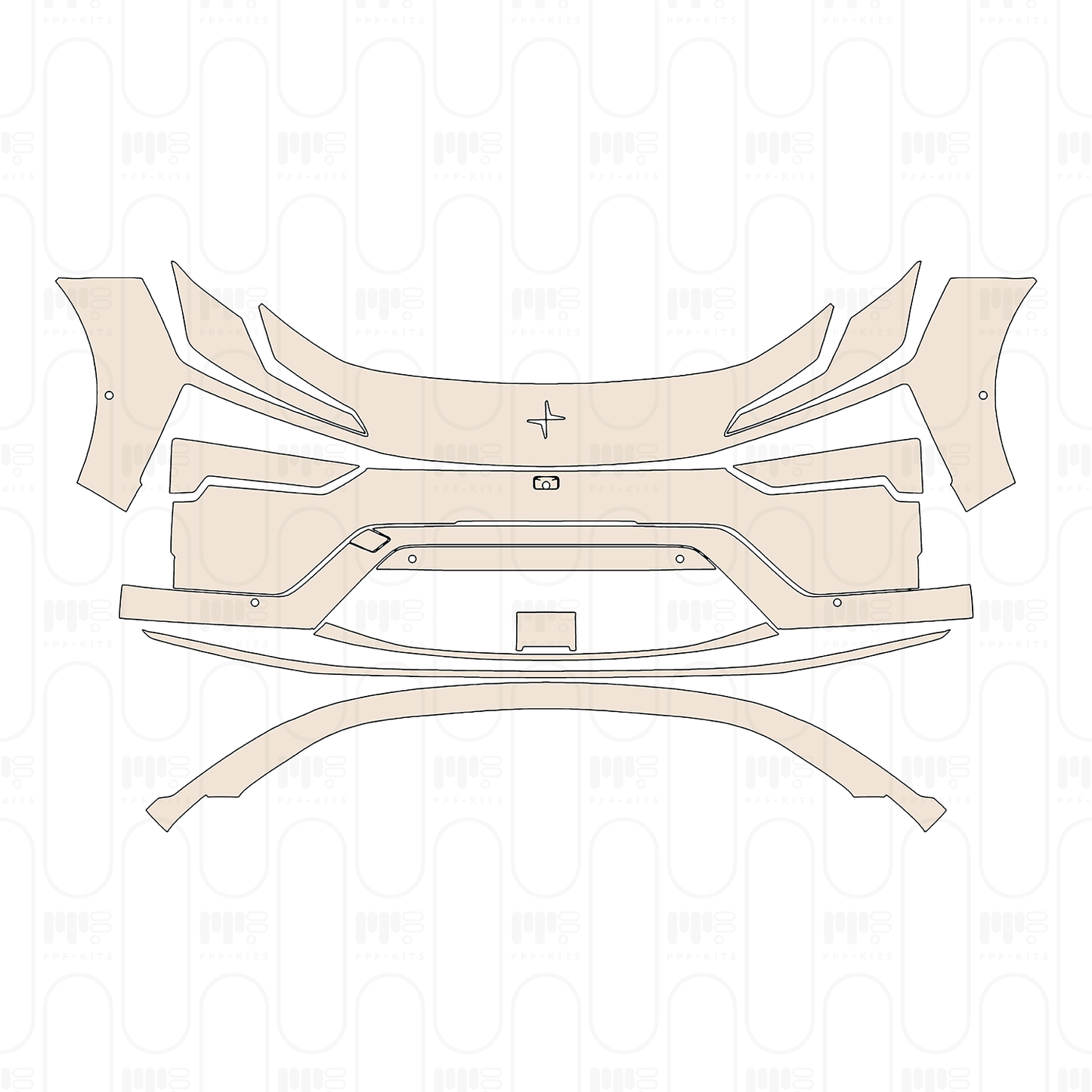 Pre-Cut PPF Polestar 4 2026