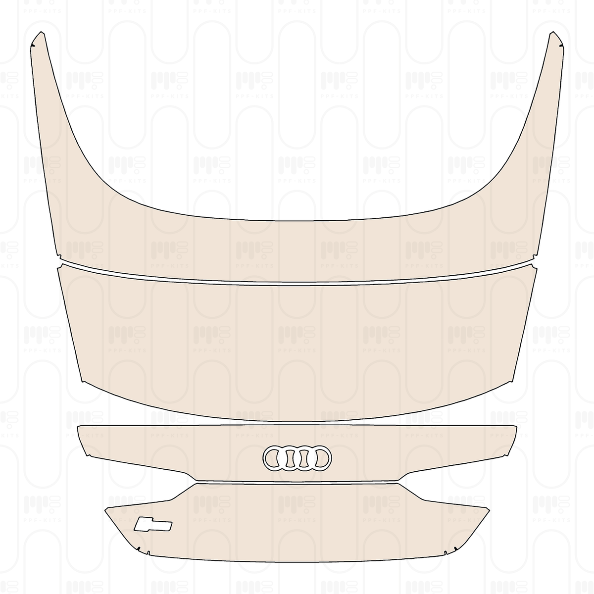 Trunk Lid with "S5" Emblem