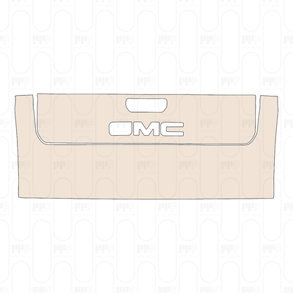 Trunk Lid with MultiPro tailgate, with "GMC" Emblem