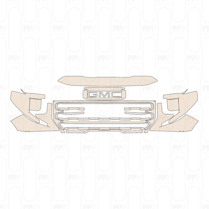 Bumper+Headlamp+Grille