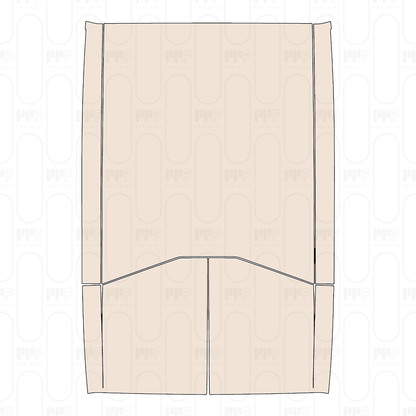 Roof without sunroof