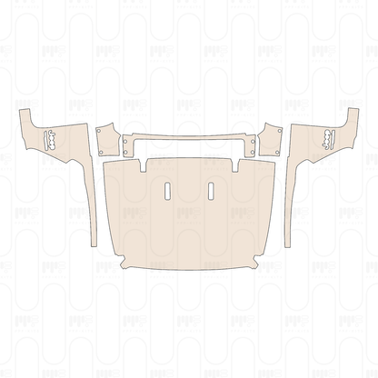 Hood+Fender with "Jeep Wrangler Linlimited" Model Emblem