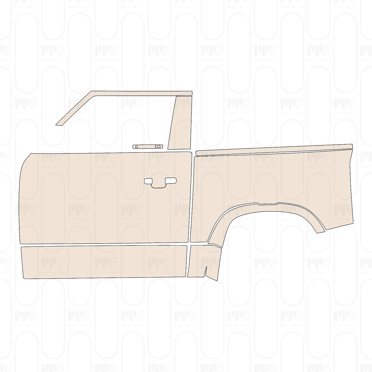 (left) Door+Rear Fender