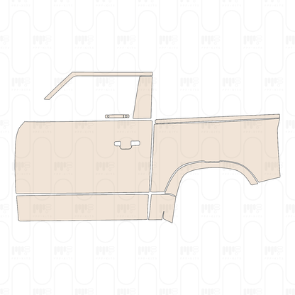 (left) Door+Rear Fender