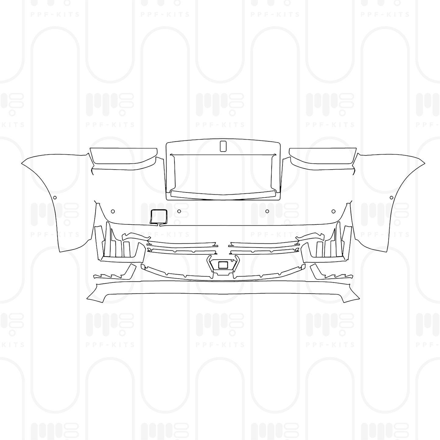 Pre-Cut PPF Rolls-Royce Ghost Standard Wheelbase 2025