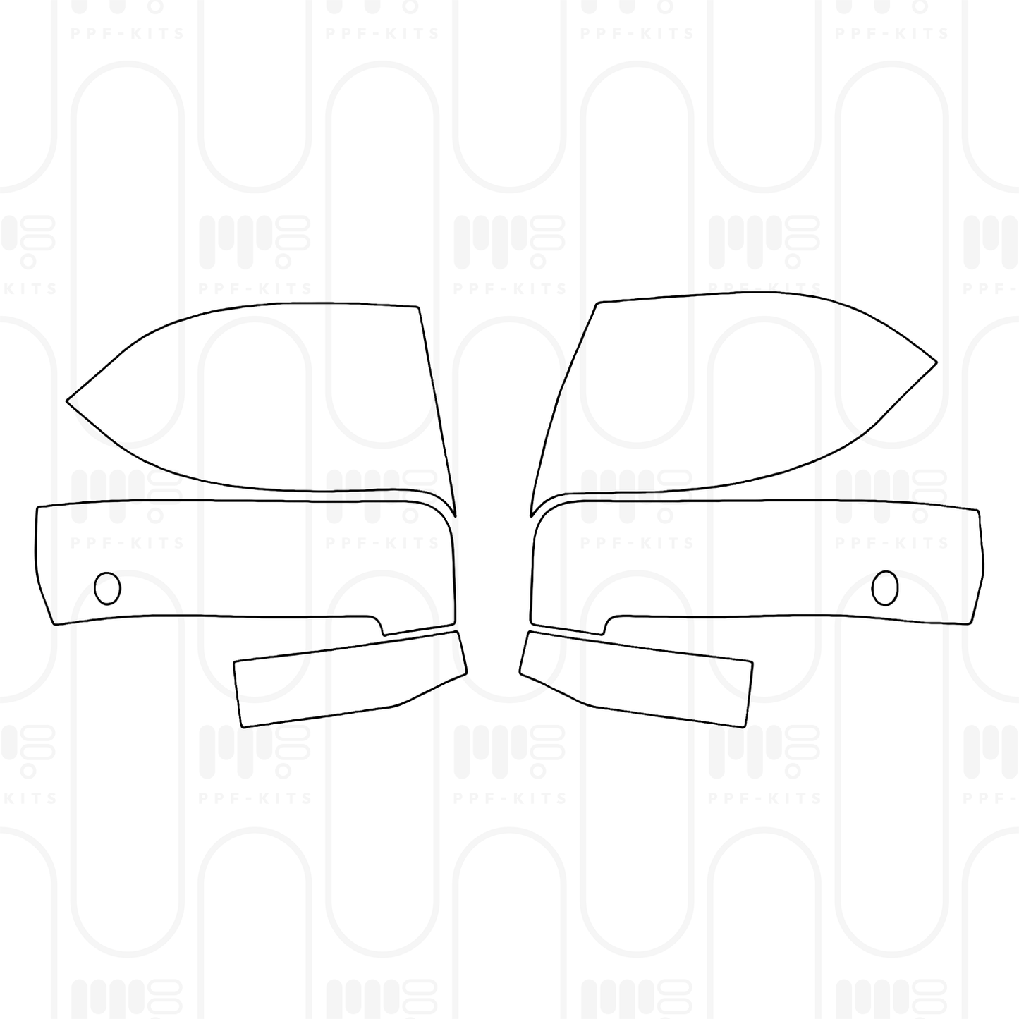 Pre-Cut PPF Rolls-Royce Ghost Standard Wheelbase 2025