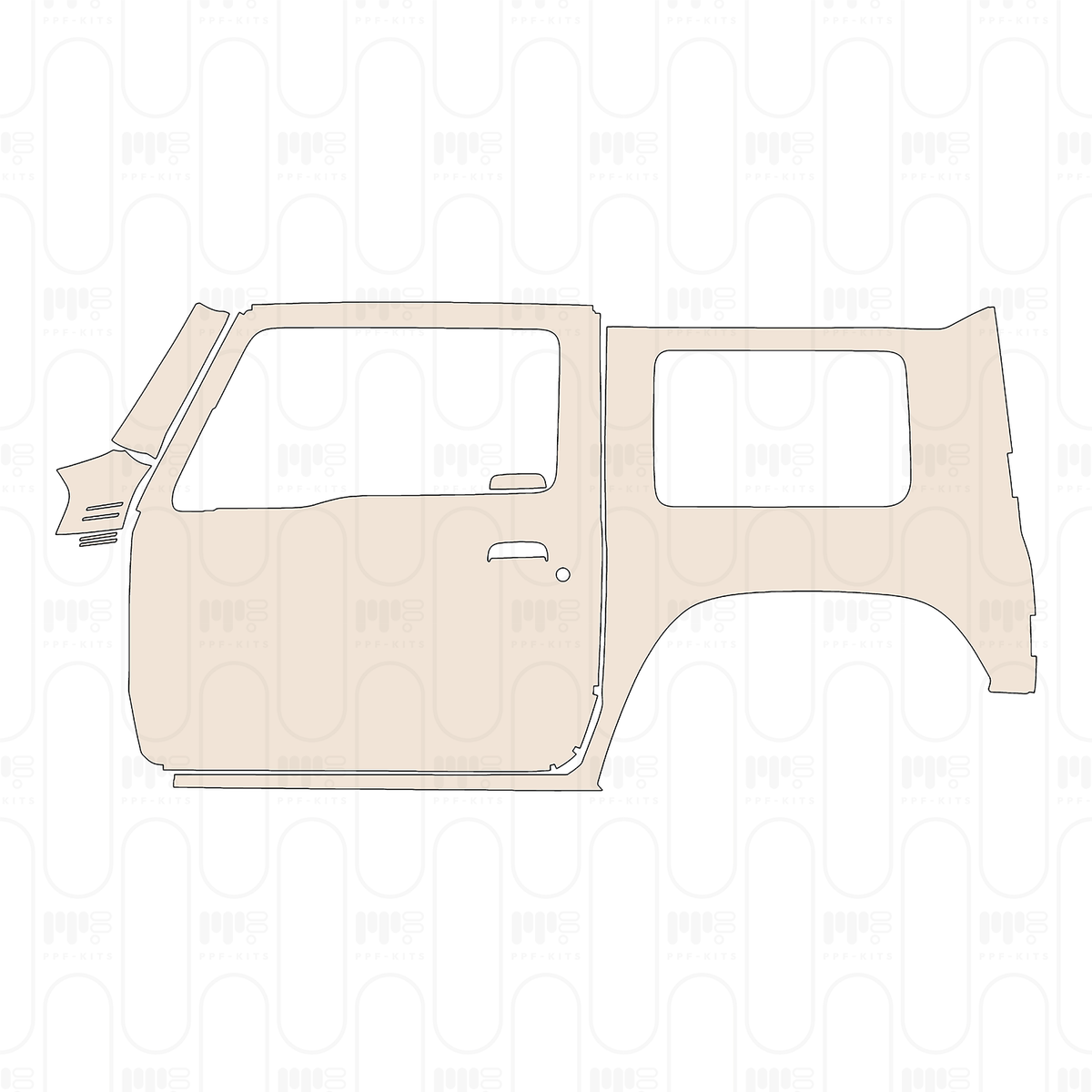 (left) Door+Rear Fender