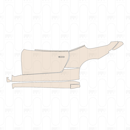 (left) Door+Rear Fender+Side Skirt