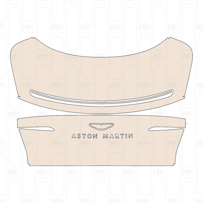 Trunk Lid with "ASTON MARTIN" Emblem