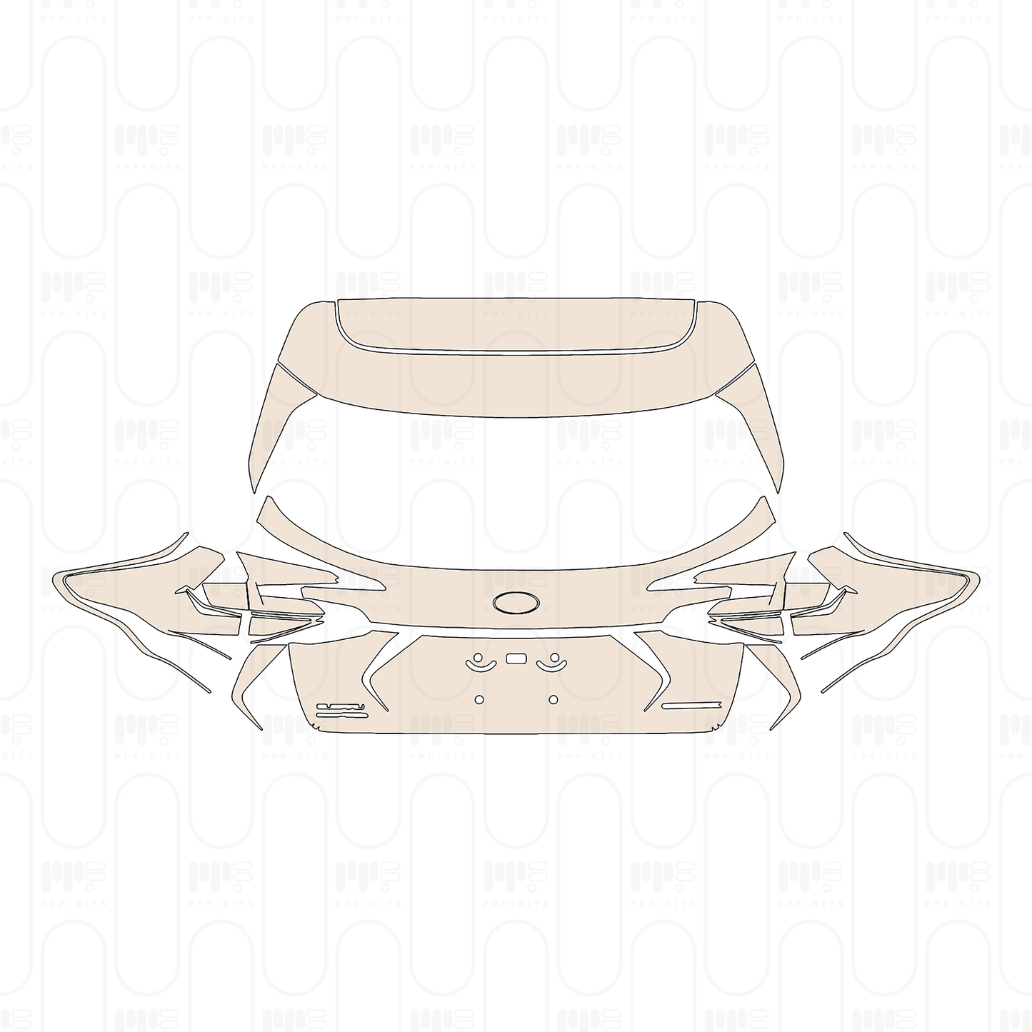 Pre-Cut PPF Subaru Crosstrek (US) Base 2026
