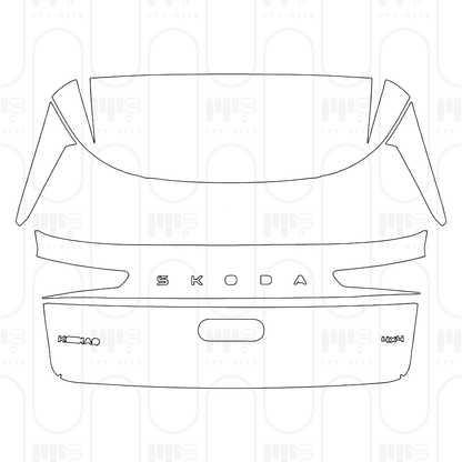 Pre-Cut PPF Skoda Kodiaq vRS (EU) 2026