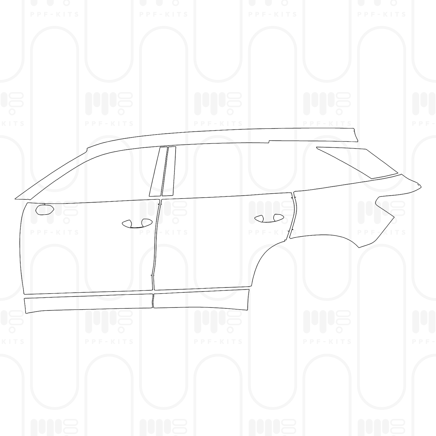 Pre-Cut PPF Skoda Kodiaq vRS (EU) 2026