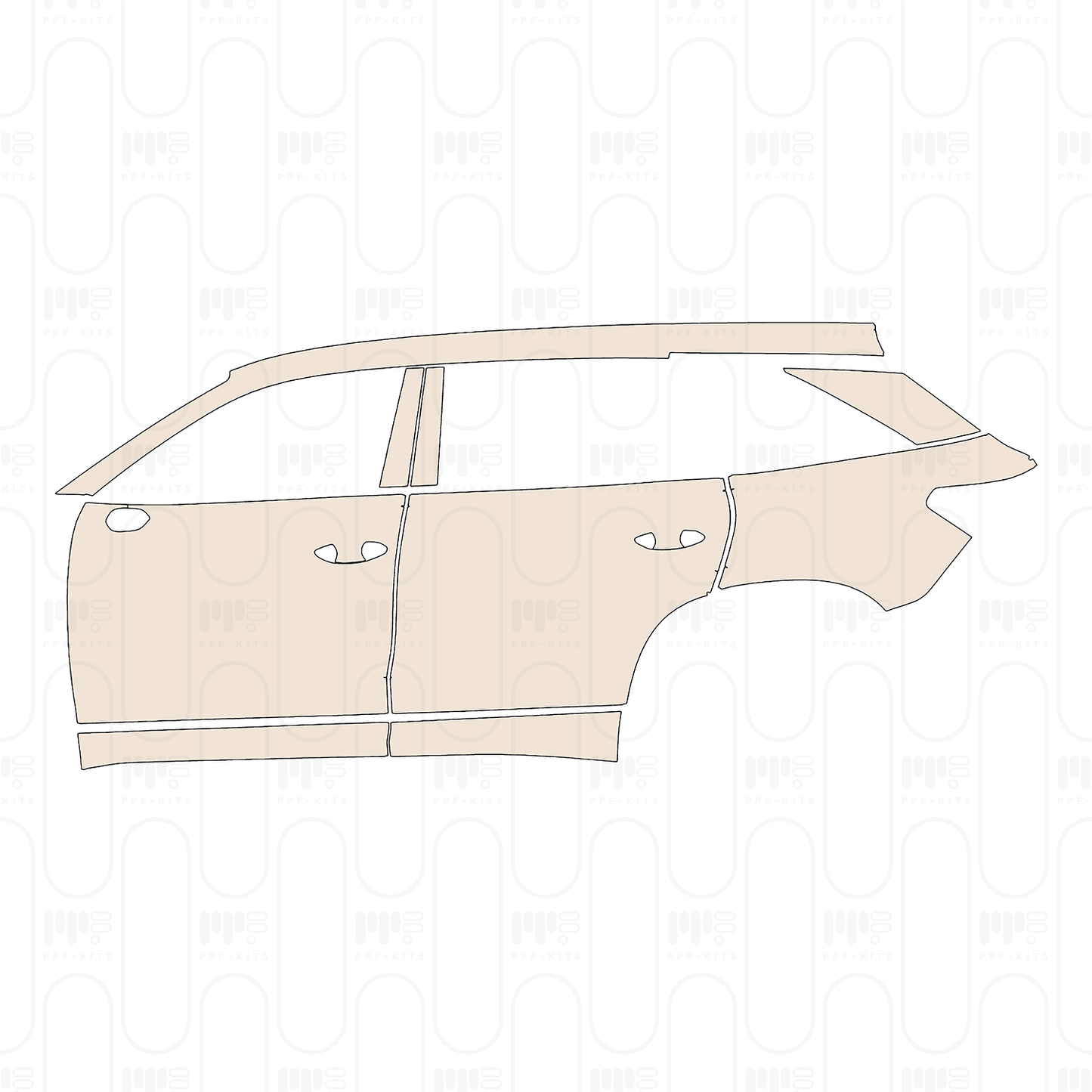 Pre-Cut PPF Skoda Kodiaq vRS (EU) 2026