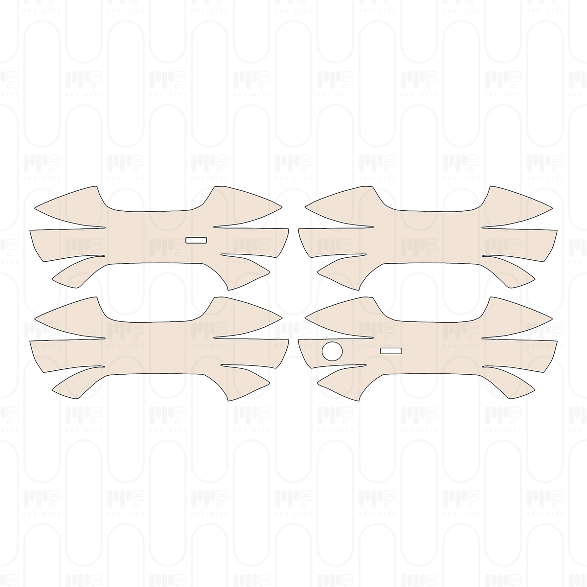 Door Handle for right-hand drive vehicles