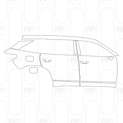 Pre-Cut PPF Skoda Kodiaq vRS (EU) 2026