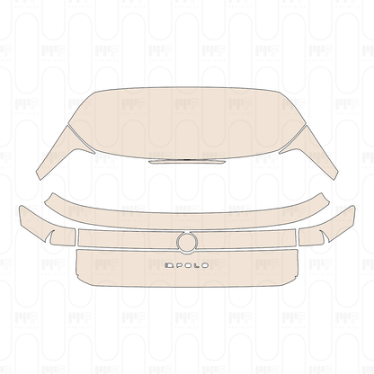 Trunk Lid with "ID.POLO" Emblem