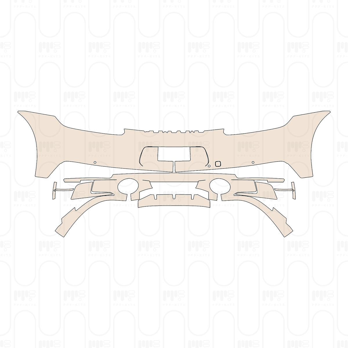 Rear Bumper with SportDesign Package, with Sport Exhaust System
