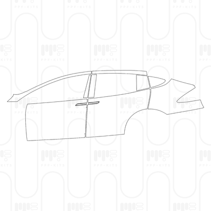 Pre-Cut PPF Tesla Model X Base 2026
