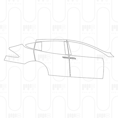 Pre-Cut PPF Tesla Model X Base 2026