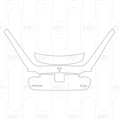 Pre-Cut PPF Tesla Model X Base 2026