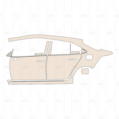 Pre-Cut PPF Toyota Corolla (CN) 2025