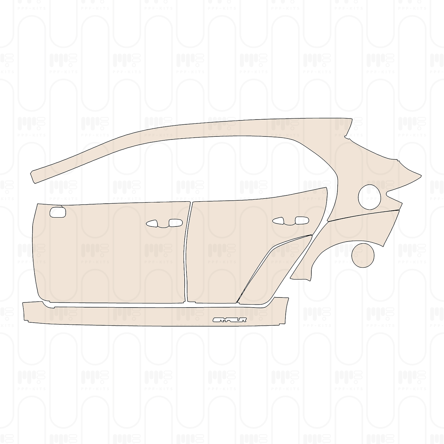 Pre-Cut PPF Toyota Corolla (US) Hatchback GR 2026