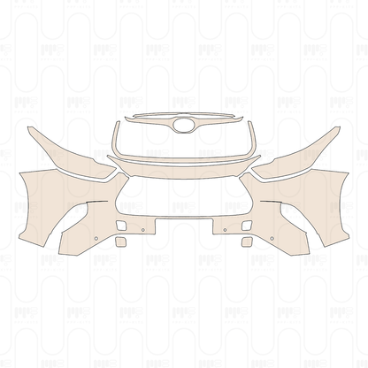 Pre-Cut PPF Toyota Highlander (US) Platinum 2026