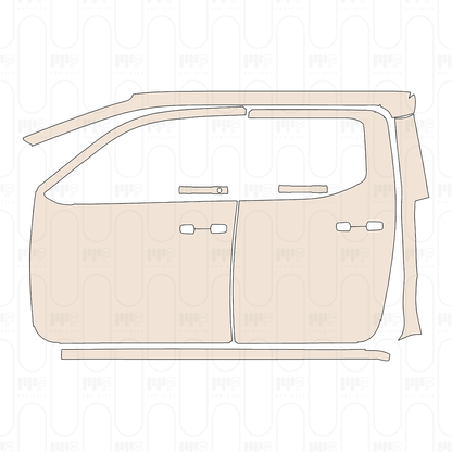 Pre-Cut PPF Toyota Tacoma Double Cab Trailhunter 2026