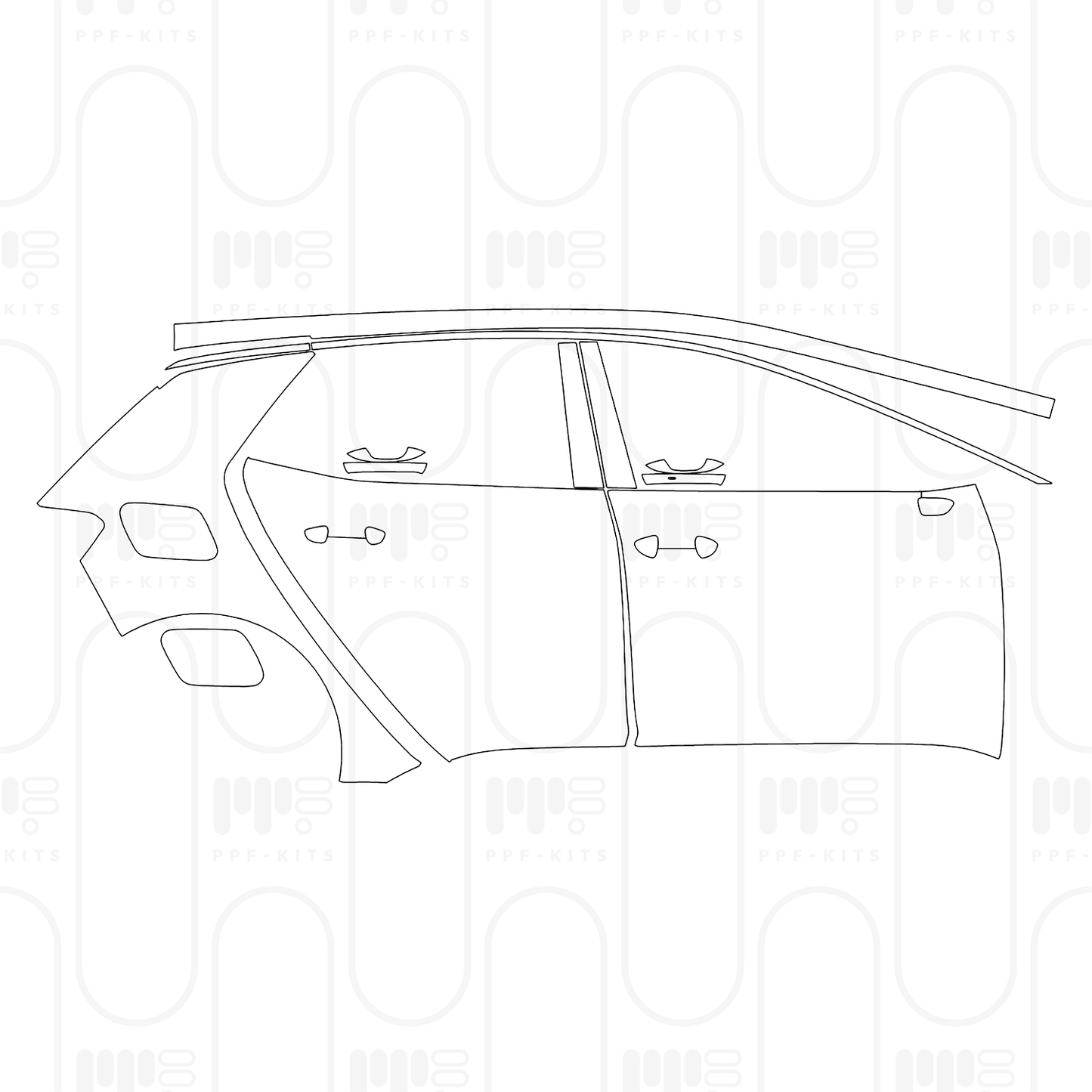 Pre-Cut PPF Volkswagen ID.3 (EU) Base 2026