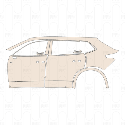 Pre-Cut PPF Volkswagen Tiguan L Pro R-Line 2026