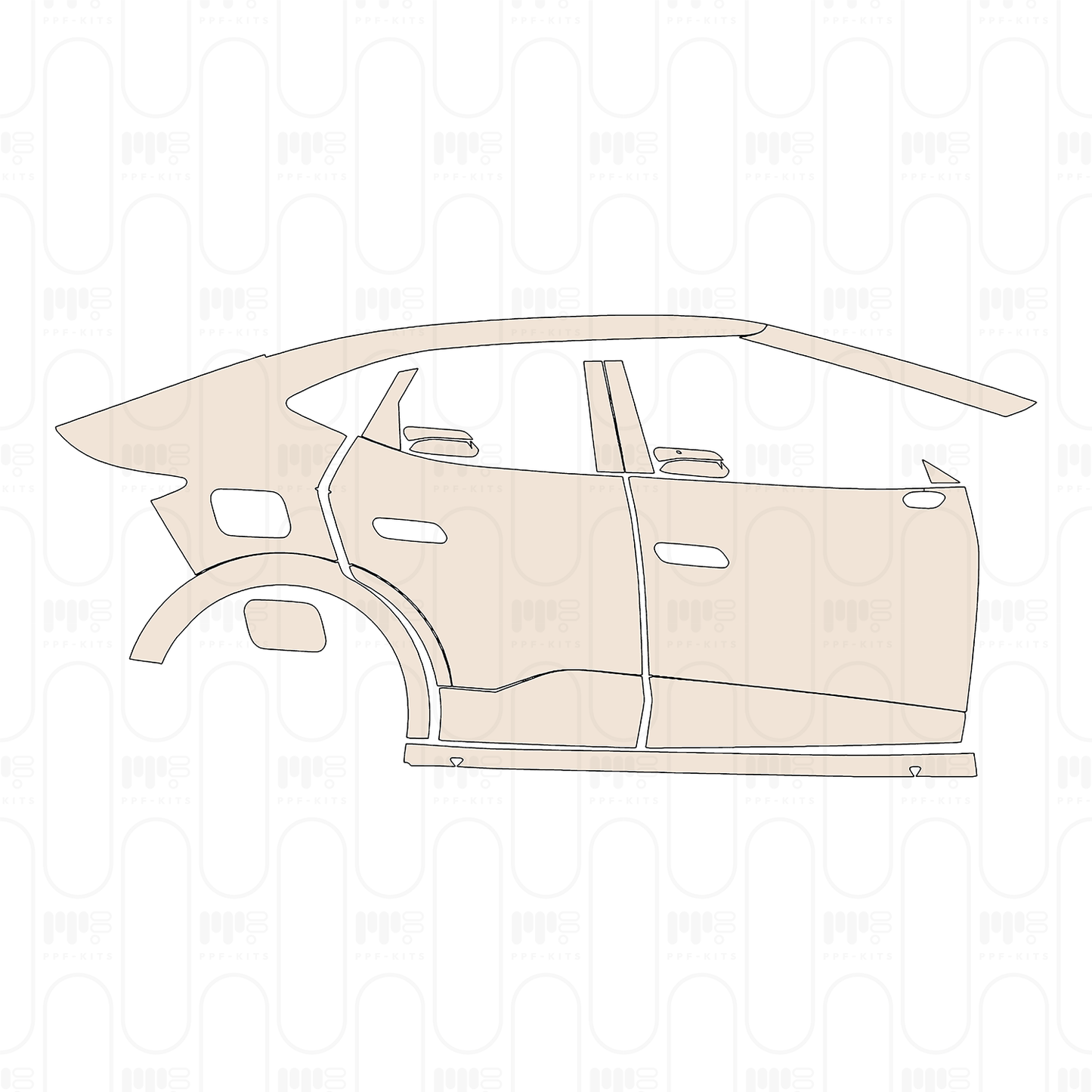 Pre-Cut PPF Volkswagen ID.UNYX 2026