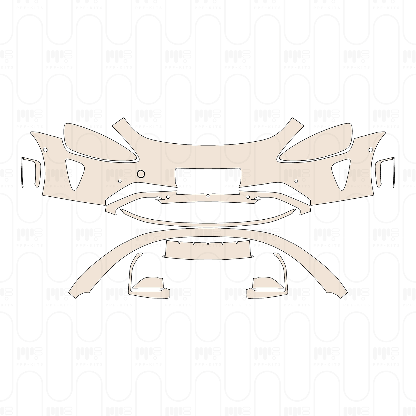 Pre-Cut PPF Xiaomi SU7 2025