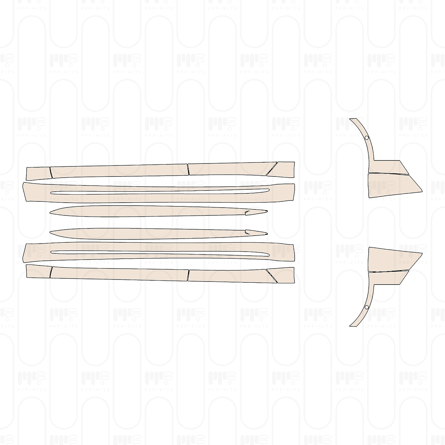 Pre-Cut PPF Xiaomi SU7 Ultra 2025