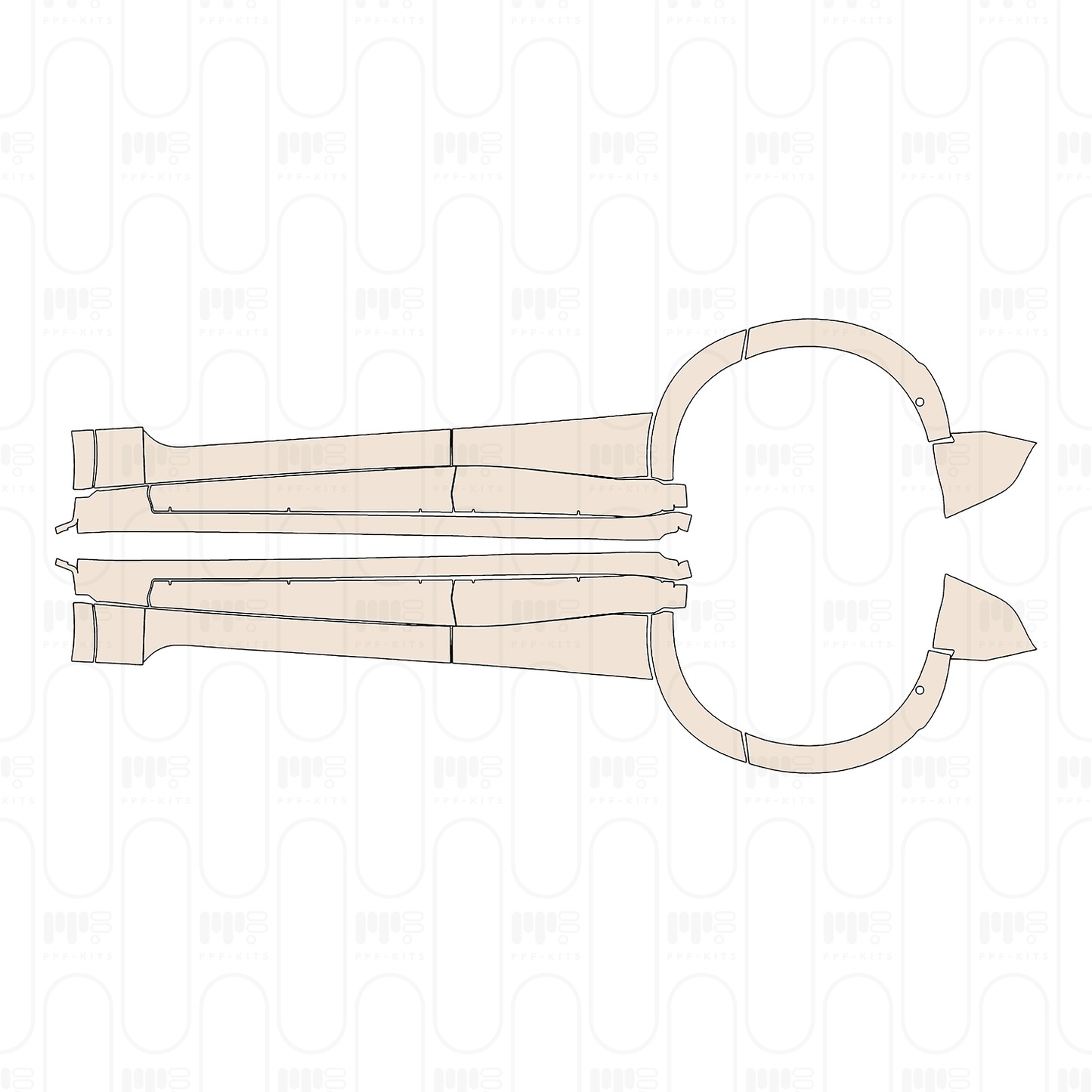 Pre-Cut PPF Xiaomi YU7 2025