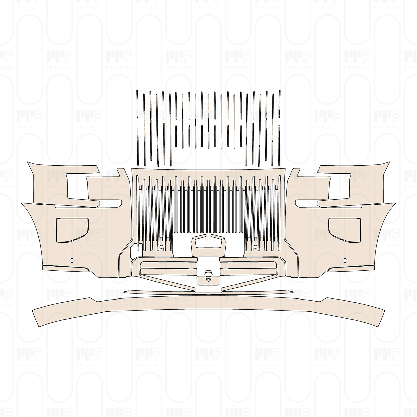 Pre-Cut PPF Zeekr 9X 2025