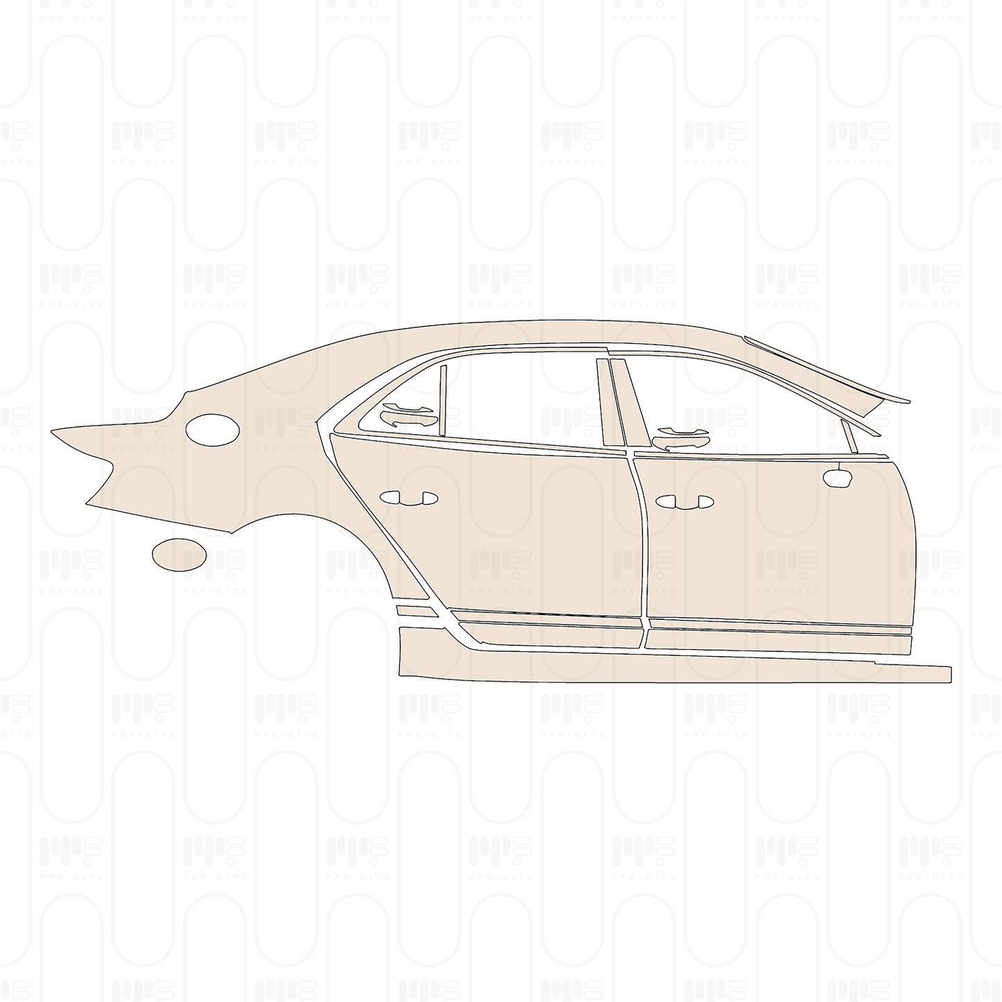 Pre-Cut PPF Bentley Flying Spur Speed 2026