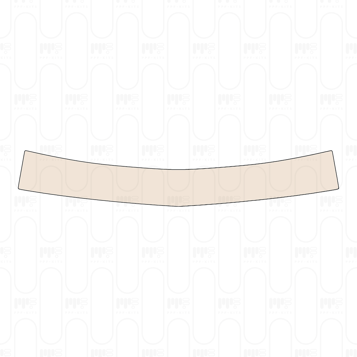 Pre-cut PPF pattern: Luggage Area - Cadillac