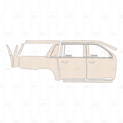 Pre-Cut PPF Cadillac Escalade ESV Luxury 2026